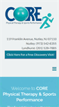 Mobile Screenshot of physicaltherapynutley.com